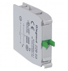 Контактный блок для головок - Osmoz - для комплектации - под винт - НО /НЗ  022903  Legrand