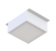 Светильник DL-GRIGLIATO-S90x90-12W Warm3000 (WH, 90 deg, 230) (Arlight, IP40 Металл, 3 года)  038332  Arlight