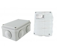 Коробка распределительная о/п 120х80х50мм, крышка, IP55, 6 вх. инд. Штрихкод  SQ1401-0505  TDM