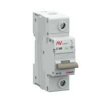Выключатель автоматический AV-125 1P 100A (D) 10kA  AVERES mcb125-1-100D-av EKF