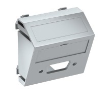 Мультимедийная рамка VGA/D-Sub9 Modul45 (серебристый) (MTS-DB O AL1)  6104724  OBO Bettermann