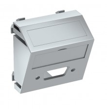 Мультимедийная рамка VGA/D-Sub9 Modul45 (серебристый) (MTS-DB O AL1)  6104724  OBO Bettermann