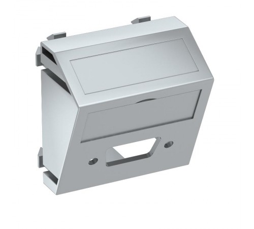 Мультимедийная рамка VGA/D-Sub9 Modul45 (серебристый) (MTS-DB O AL1)  6104724  OBO Bettermann