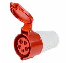 Розетка 215 переносная 3Р+РЕ+N 16А 380В IP44  11-8920  REXANT