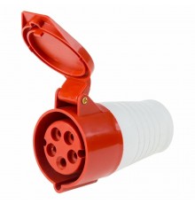 Розетка 215 переносная 3Р+РЕ+N 16А 380В IP44  11-8920  REXANT