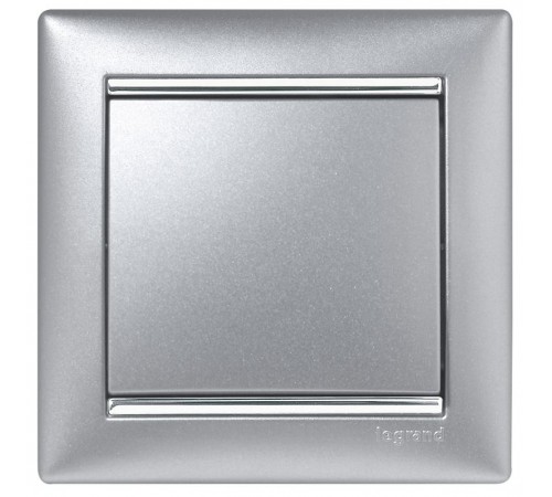 Valena Алюминий Выключатель 1-клавишный  770101  Legrand