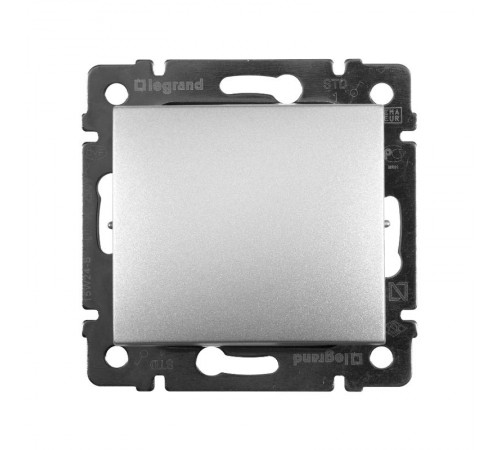 Valena Алюминий Выключатель 1-клавишный  770101  Legrand