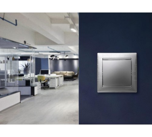 Valena Алюминий Выключатель 1-клавишный  770101  Legrand