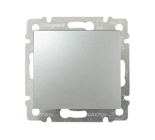Valena Алюминий Выключатель 1-клавишный  770101  Legrand