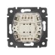 Valena Алюминий Выключатель 1-клавишный  770101  Legrand