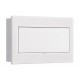 Корпус встраиваемый бел. дв. 1 ряд 13 мод. IP41 ЩРВ-М  31103DEK  DEKraft