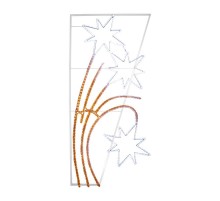 Фигура световая "Звездный фейерверк"  размер 85*175 см   501-336  NEON-NIGHT