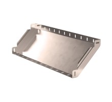 Угол вертикальный внутренний 90 градусов Стандарт INOX (AISI 409) 600х50  PR16.3392  Промрукав