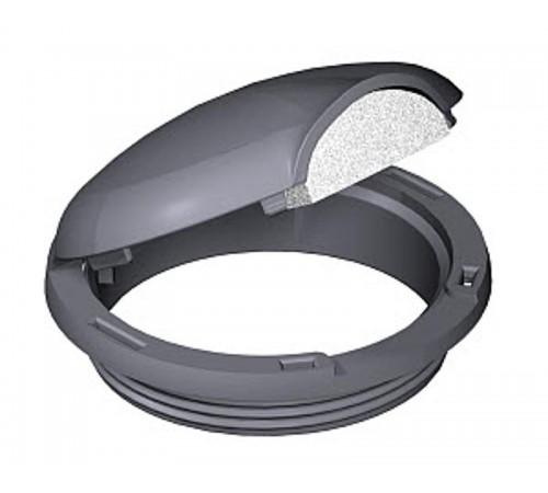 Минилючок SH80 (напольное покрытие > 6 мм,полиамид,серый) (SH80 T 7011)  7408040  OBO Bettermann