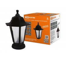 Светильник садово-парковый НТУ 06-60-001 шестигранник, напольный, пластик, расс.пластик, черный  SQ0330-0767  TDM