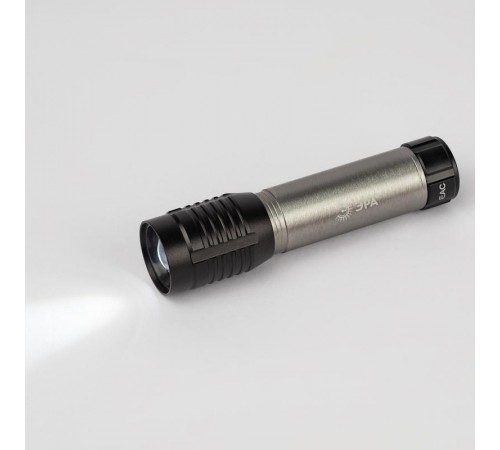 Фонарь светодиодный UB-604 ручной на батарейках 5W  Б0058227  ЭРА