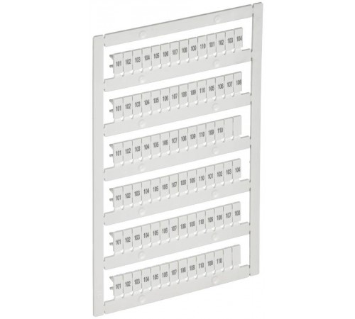 ARMAFIX Маркер для CTS/CP 2,5мм2 с символами "101-110"   AF-CT10D-M-D25-11  IEK (ИЭК)