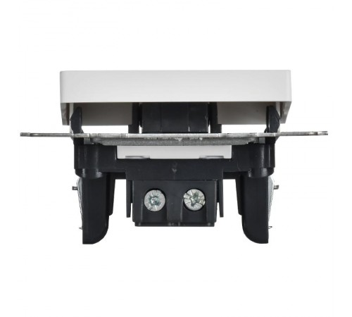 BRITE Выключатель 1-клавишный 10А ВС10-1-0-БрАБ арктический белый   BR-V10-0-10-K91  IEK