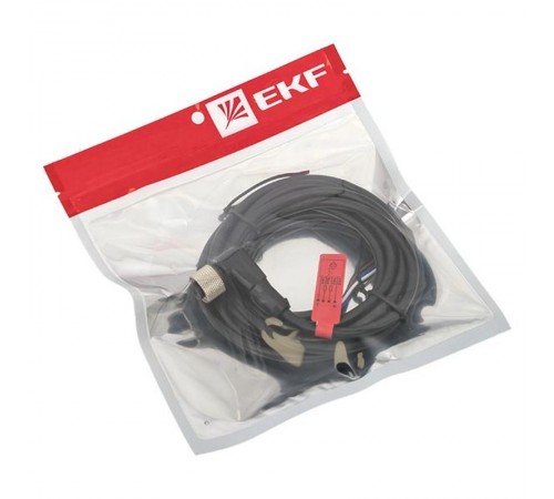 Кабель-разъем М12 4-PIN угловой PLG-12L-4-2PLG-12L-4-2EKF