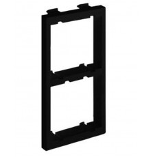 Simon Connect Адаптер вертикальный на 2 модуля K45, S-модуль, графит  S62-14  Simon