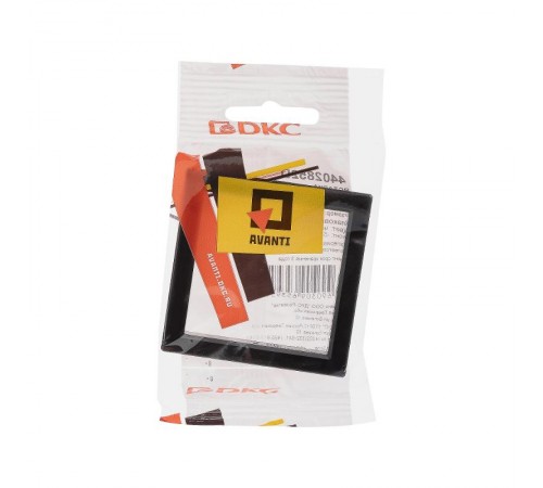 Декоративная вставка для металлических рамок Avanti черная, 2 мод.  4402852D  DKC