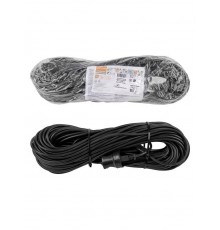 Удлинитель-шнур силовой народный ПВС 4000 Вт с/з, 40м, штепс. гнездо SQ1307-0219  TDM