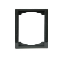Рамка 1-постовая, 100мм серия Impressivo, антрацит  1721F100-81   2TKA000275G1  ABB