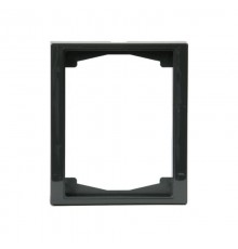 Рамка 1-постовая, 100мм серия Impressivo, антрацит  1721F100-81   2TKA000275G1  ABB