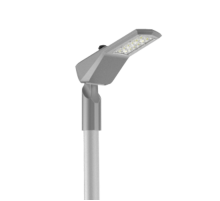 Светильник светодиодный консольный уличный Levante Road 25Вт кронштейн 48 мм 4000K RAL7045 серый муар DALI ZHAGA  V1-S1-70648-40Y32-6602540  VARTON