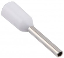 Наконечник НШВИ 0,5-08 0,5мм2 из/фл (100шт/упак)  UGN11-008-D05-100-G  GENERICA