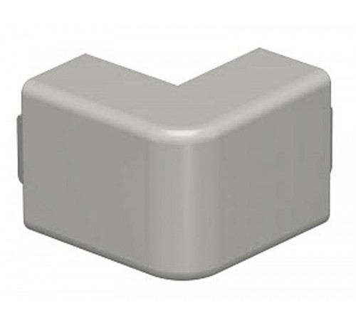 Крышка внешнего угла кабельного канала WDK 15x30 мм (ПВХ,серый) (WDK HA15030GR)  6158358  OBO Bettermann