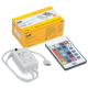 Контроллер с ПДУ ИК RGB 3 канала 12В 2А 72Вт  LSC1-RGB-072-IR-20-12-W  IEK