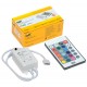 Контроллер с ПДУ ИК RGB 3 канала 12В 2А 72Вт  LSC1-RGB-072-IR-20-12-W  IEK