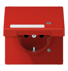 SCHUKO-розетка с крышкой   LS1520NAKLKORT Jung