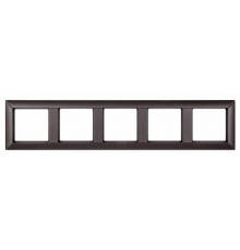 Рамка 5-постов; Eco Profi; термопласт; антрацит  EP485AN  Jung