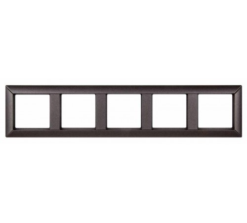 Рамка 5-постов; Eco Profi; термопласт; антрацит  EP485AN  Jung