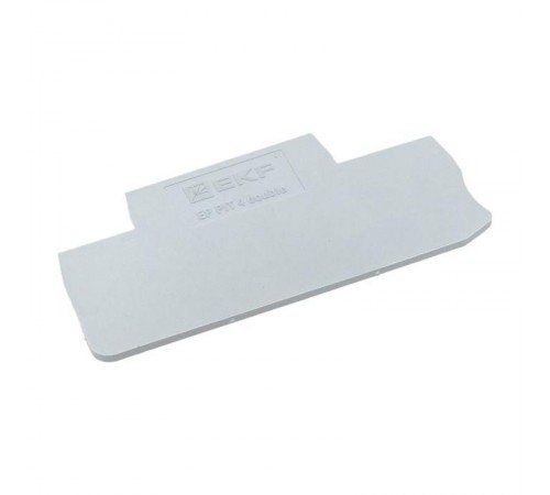 Заглушка для пружинная двухуровневая 4 Push-in серая EP-PIT-4-double  EKF