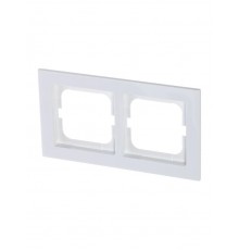 Рамка 2-постовая, серия axcent, цвет белый  1754-0-4332   2CKA001754A4332  ABB