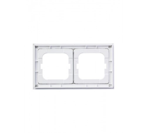 Рамка 2-постовая, серия axcent, цвет белый  1754-0-4332   2CKA001754A4332  ABB