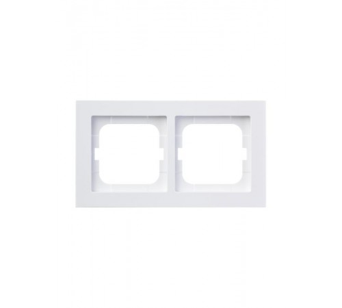 Рамка 2-постовая, серия axcent, цвет белый  1754-0-4332   2CKA001754A4332  ABB