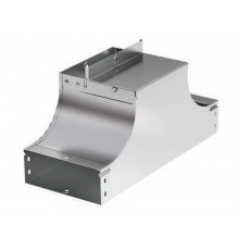 Т-Ответвитель вверх (плоский) TSS 100/80 в комплекте с крепежными элементами и соединительными пластинами, необходимыми  37222KHDZ  DKC