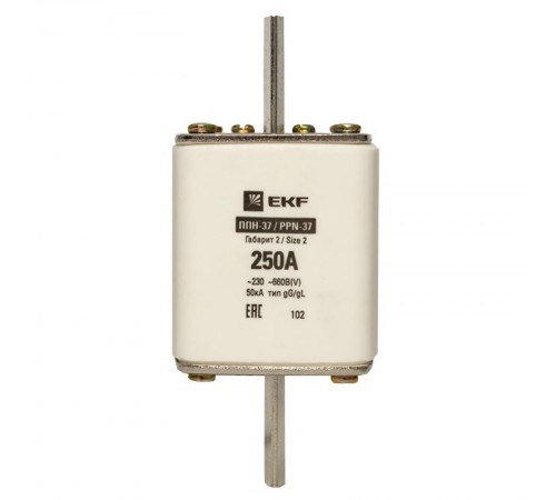Плавкая вставка ППН-39 630/250А габарит 3  fus-39/630/250  EKF