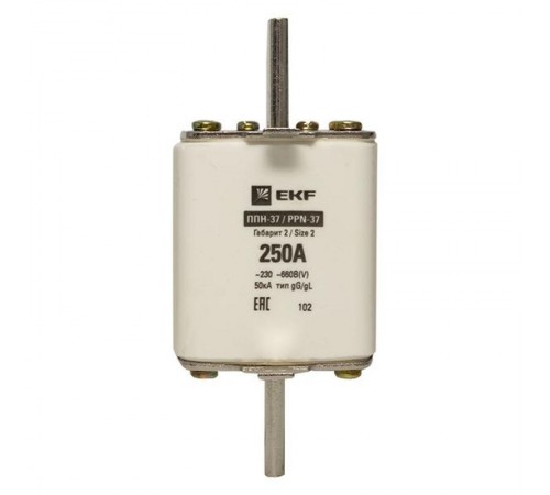 Плавкая вставка ППН-39 630/250А габарит 3  fus-39/630/250  EKF