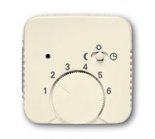 Плата центральная (накладка) для мех. терморегулятора (термостата) 1095 U, 1096 U Busch-Duro 2000 SI сл. кость  1710-0-3555   2CKA001710A3555  ABB