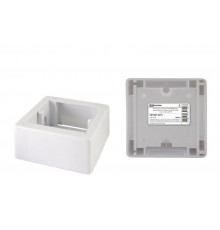Коробка установочная о/п 88х88х44 мм, универсальная, подъемная, белая, IP20, инд. штрихкод  SQ1401-0231  TDM