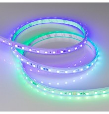 Светодиодная лента герметичная SPI-P-F72-11mm 24V RGB-PX6 (14.4 W/m, IP66, 3535, 5m) (Arlight, бегущий огонь)  030484(2)  Arlight