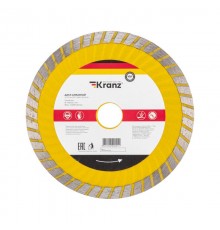 Диск алмазный отрезной Turbo волна 150x22.2x2.2x10 мм  KR-90-0132  Kranz