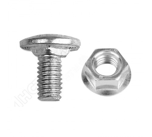 Комплект соединительный 6х10 (Винт + гайка М6Сб DIN 6923) (100 шт/уп)  PR08.2408  Промрукав