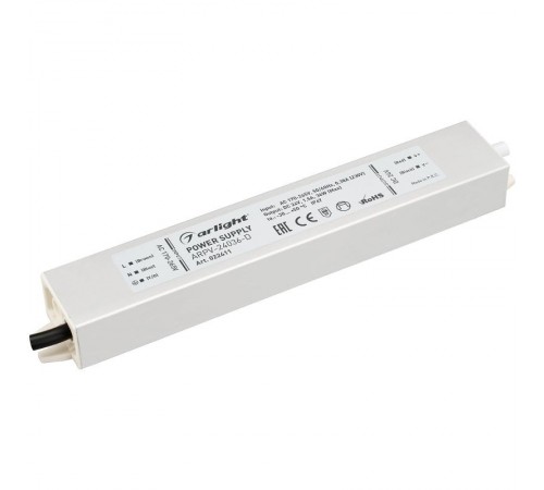 Блок питания ARPV-24036-D (24V, 1.5A, 36W)  022411  Arlight