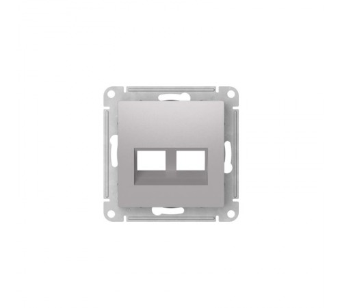 AtlasDesign Алюминий Накладка двойная для информационных функций типа Keystone  ATN000390  SE